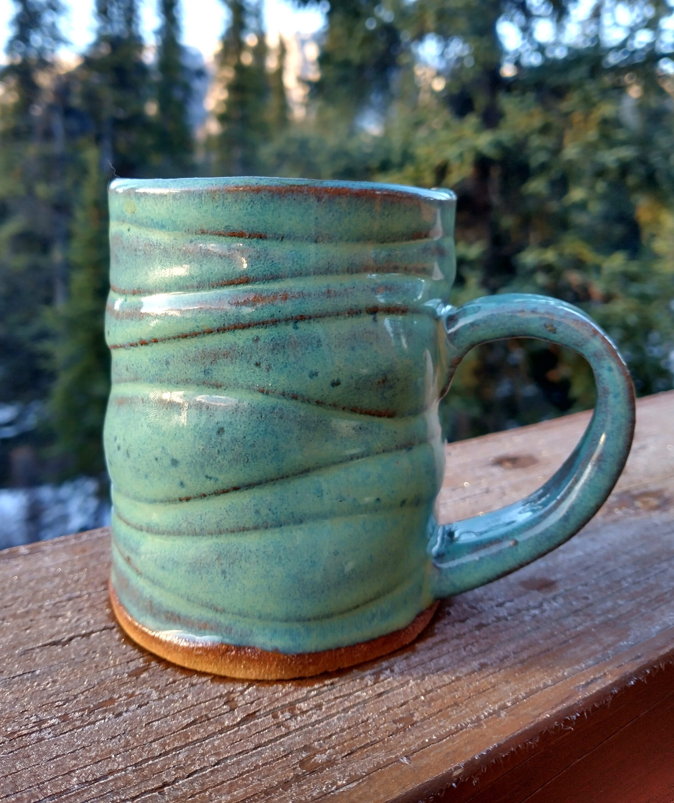 Workshop mug Green mug made in workshop